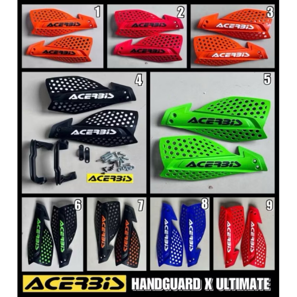 Hen gat acerbis รุ่นตาข่ายยามมือสําหรับ klx, wr, crf ฯลฯ