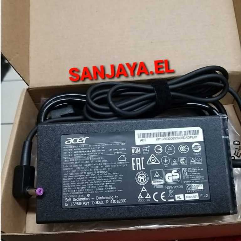 Acer Nitro Z3-615 Z3-710 Z3-715 Helios 300 19V 7.1A 135W อะแดปเตอร์ชาร์จแล็ปท็อป