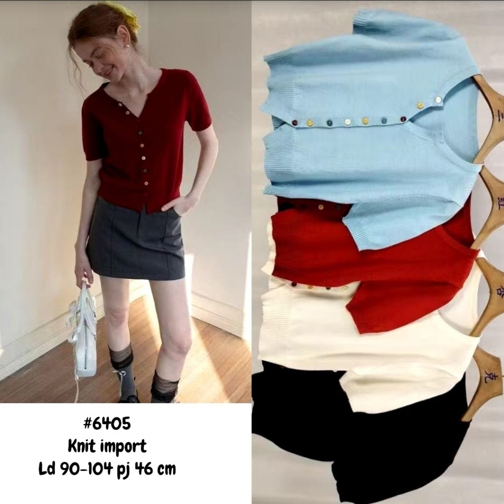 เสื้อ AR 6405-80 สีแดง