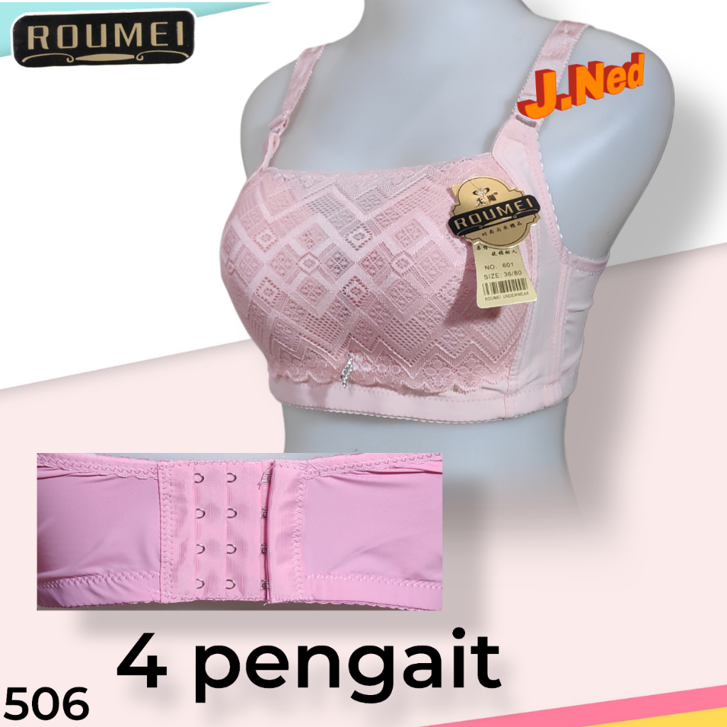 J506 Roume Womens Tube Top Bra Cup C Size 36 - 42