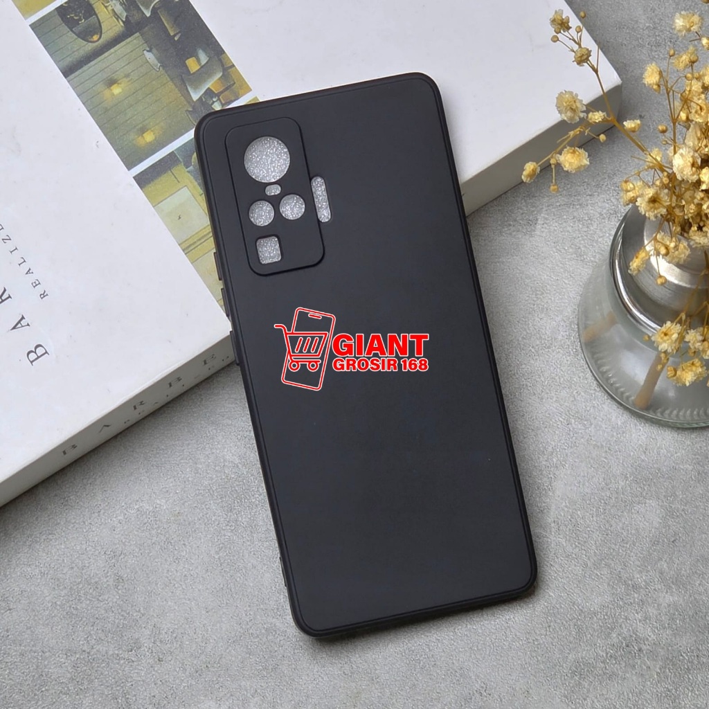 VIVO X50 PRO CASE MACAROON BLACK SILICON สีดํา VIVO X50 PRO