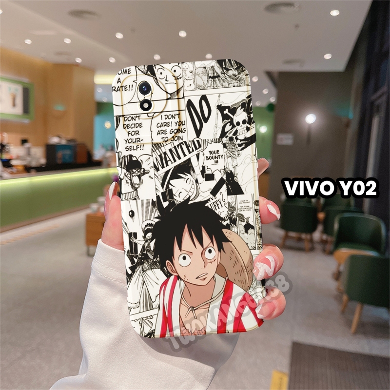 เคส VIVO Y02 Y02T ใหม่ล่าสุด - เคสโทรศัพท์ VIVO Y02 Y02T - Pro Camera Softcase - ตัวป้องกันกล้อง - เ