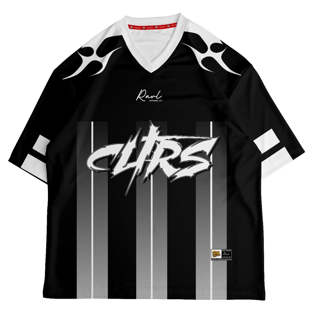 RAVL CLTRS OVERSIZE JERSEY - เกาหลี OVERSIZE JERSEY - HYPE NUMBER SERIES OVERSIZE JERSEY - PREMIUM V