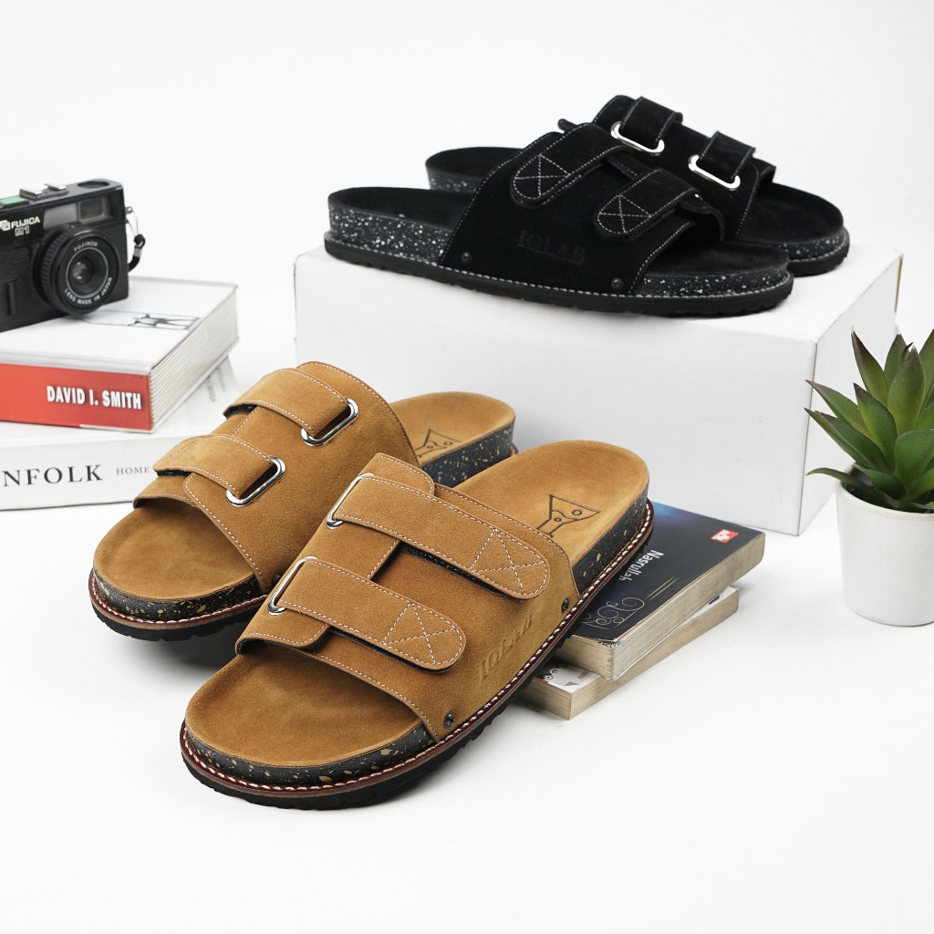 Ravindra Series Iqlab Footwear รองเท้าแตะลําลองแบบสวมสําหรับผู้ชาย