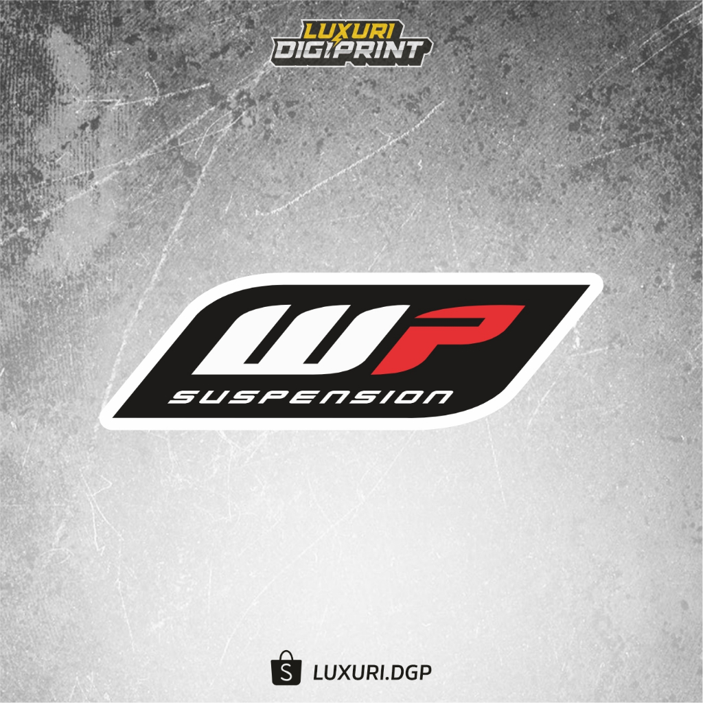 | สติ๊กเกอร์ "WP SUSPENSION" | สติ๊กเกอร์เดี่ยว | สติ๊กเกอร์รถแข่ง | สติ๊กเกอร์แบรนด์ | สติ๊กเกอร์ S