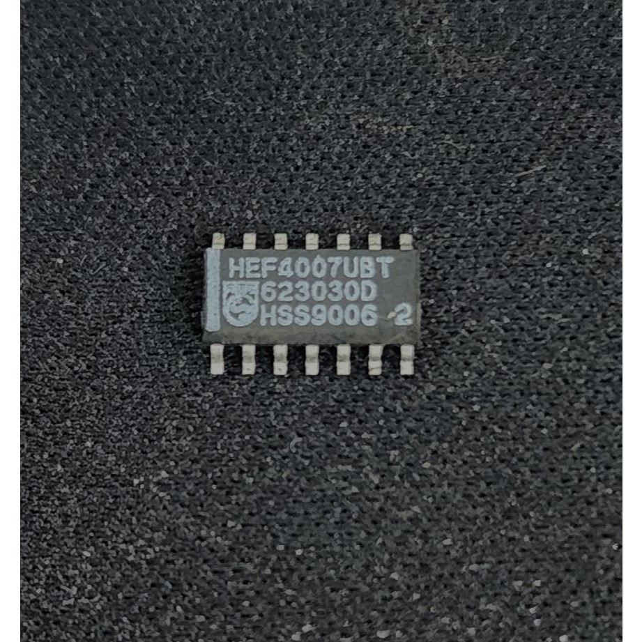 IC HEF4007UBT HEF4007 UBT HEF 4007 SMD คู่การแข่งขันและอินเวอร์เตอร์คู่