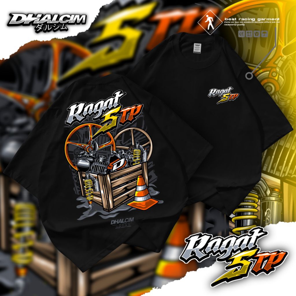 JUPITER Z DISTRO เสื้อยืด RAGAT 5 TP RACING FUL DESIGN | เสื้อยืด 5TP JUPITER Z, เสื้อยืด JUPITER Z 