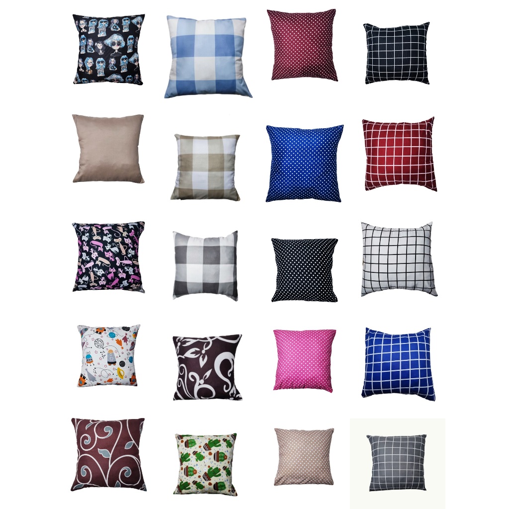 WHOLESALE SOFA CUSHION COVERS 40X40 CUSHION COVERS SET / SOFT SOFA CUSHION COVERS
