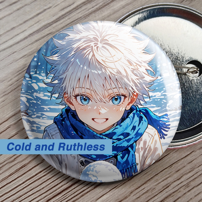 Killua Zoldyck Pin Hunter X Hunter นักล่าเย็นและ Ruthless Xhunter