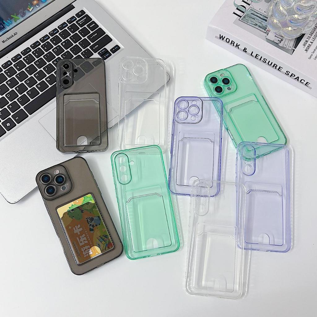 SAM M54/M15/J2 PRIME/J5 PRIME/J6+/J7/J7 PRO CASE CLEAR CARD HOLDER GM ACC