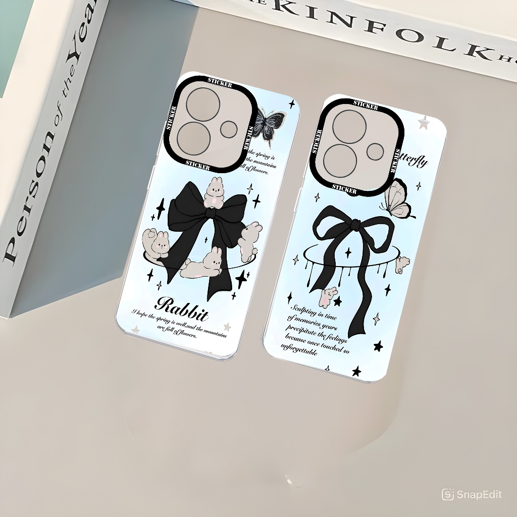 HP Transparent Clear Softcase สําหรับ OPPO A5I / A3X ล่าสุด 2025 กล้องซิลิคอน DY 2759