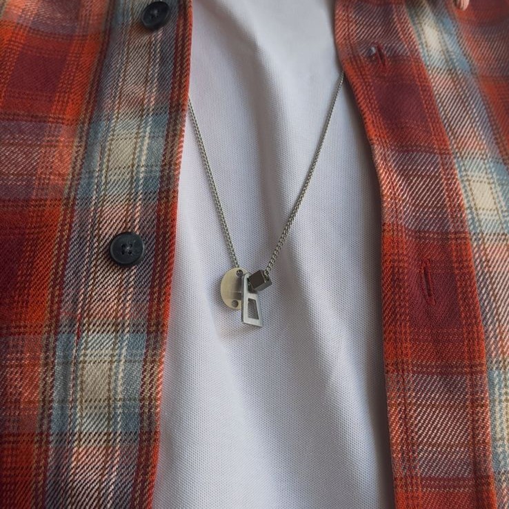 Steelr Archive -- Edge -- สร้อยคอสแตนเลส Unisex