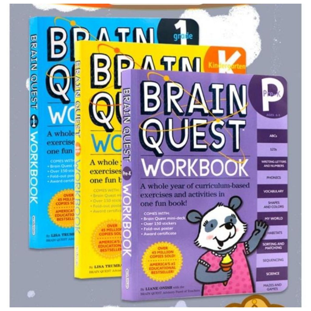 สมุดงาน Brain Quest สมุดงาน Brain Quest
