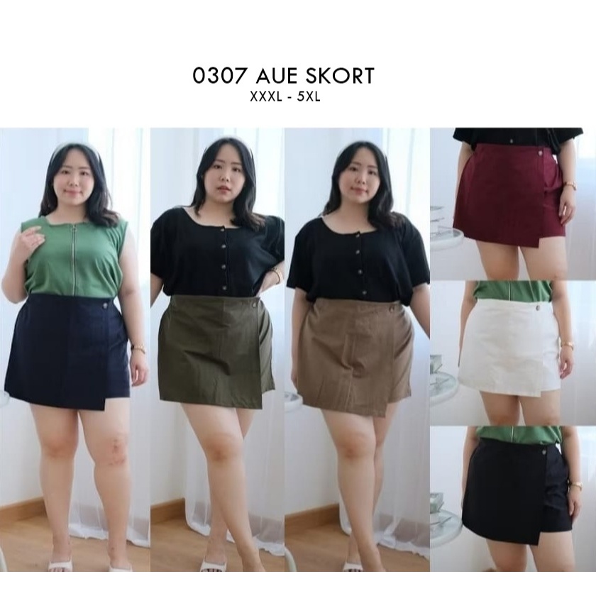 AUE SKORT - BIGSIZE JUMBO PANTS SKIRT 0307