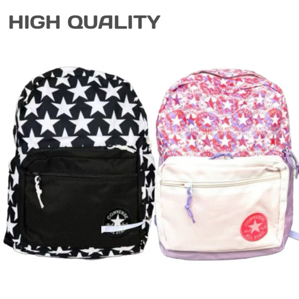 FULLTAG CONVERSE BASIC GO 2 CANVAS BACKPACK / CANVAS BACKPACK BAG / BAGPACK / SCHOOL BAG / COLLEGE B