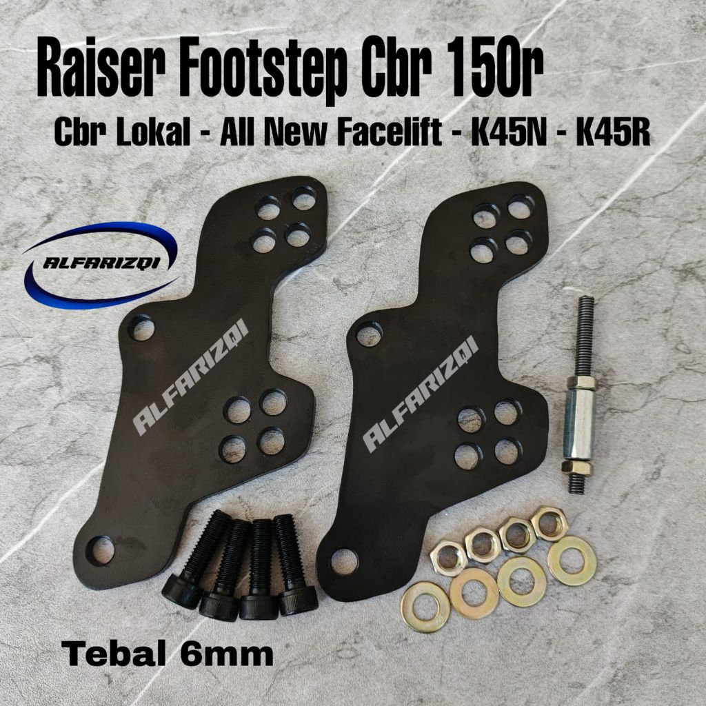 LOKAL LOCAL CBR 150R FOOTSTEP RAISER และ CBR 150R FACELIFT K45n K45g CBR 150R FOOTSTEP ไรเซอร์