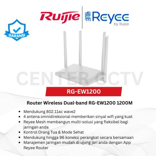 RG-EW1200 Ruijie 1200M เราเตอร์ไร้สายดูอัลแบนด์