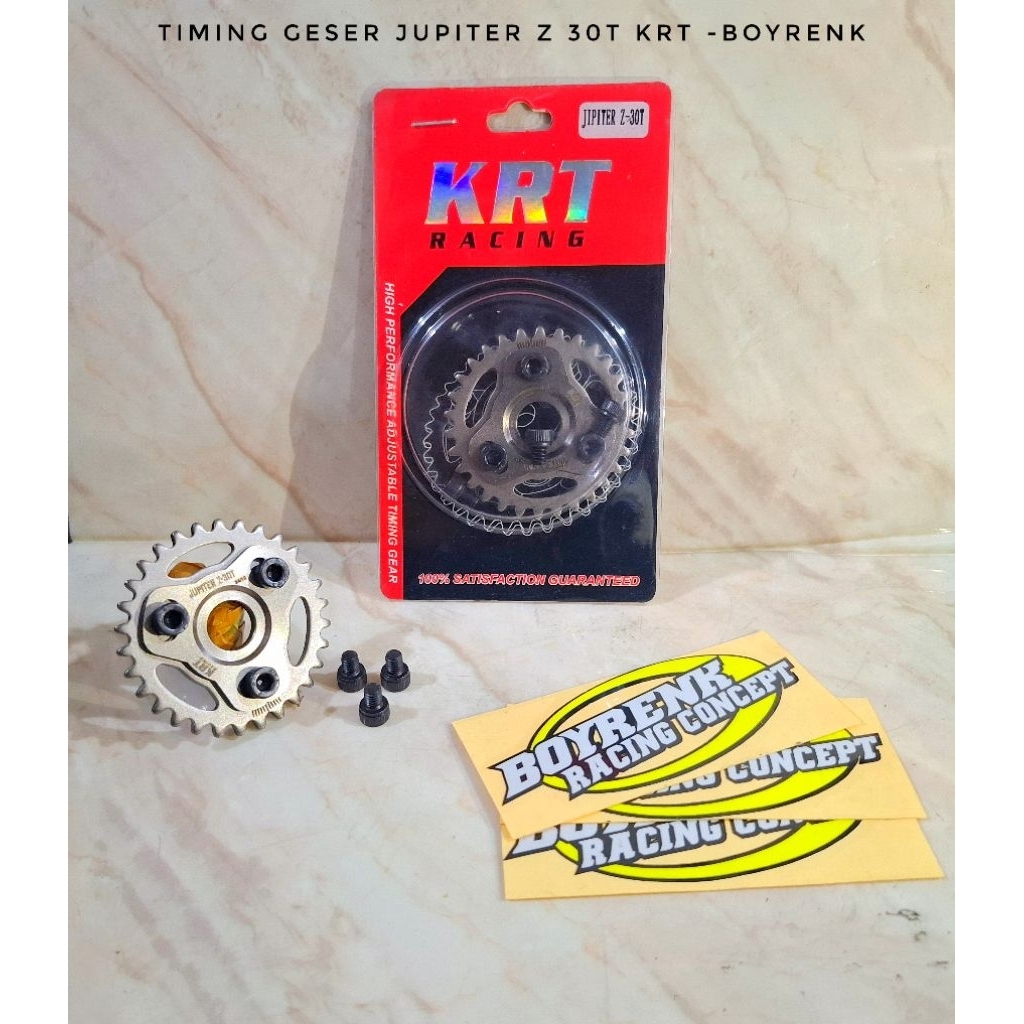 TIMING GEAR TIMING GEAR SHIFT JUPITER Z | VEGA R NEW 5TN 30T KRT RACING - BOYRENK