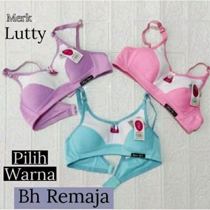 KATUN Lutty BH Lutty Sport Bra Teen Student Bra ไม่มีโฟมไม่มีลวดถ้วยขนาดเล็กรุ่น Cool Cotton วัสดุ