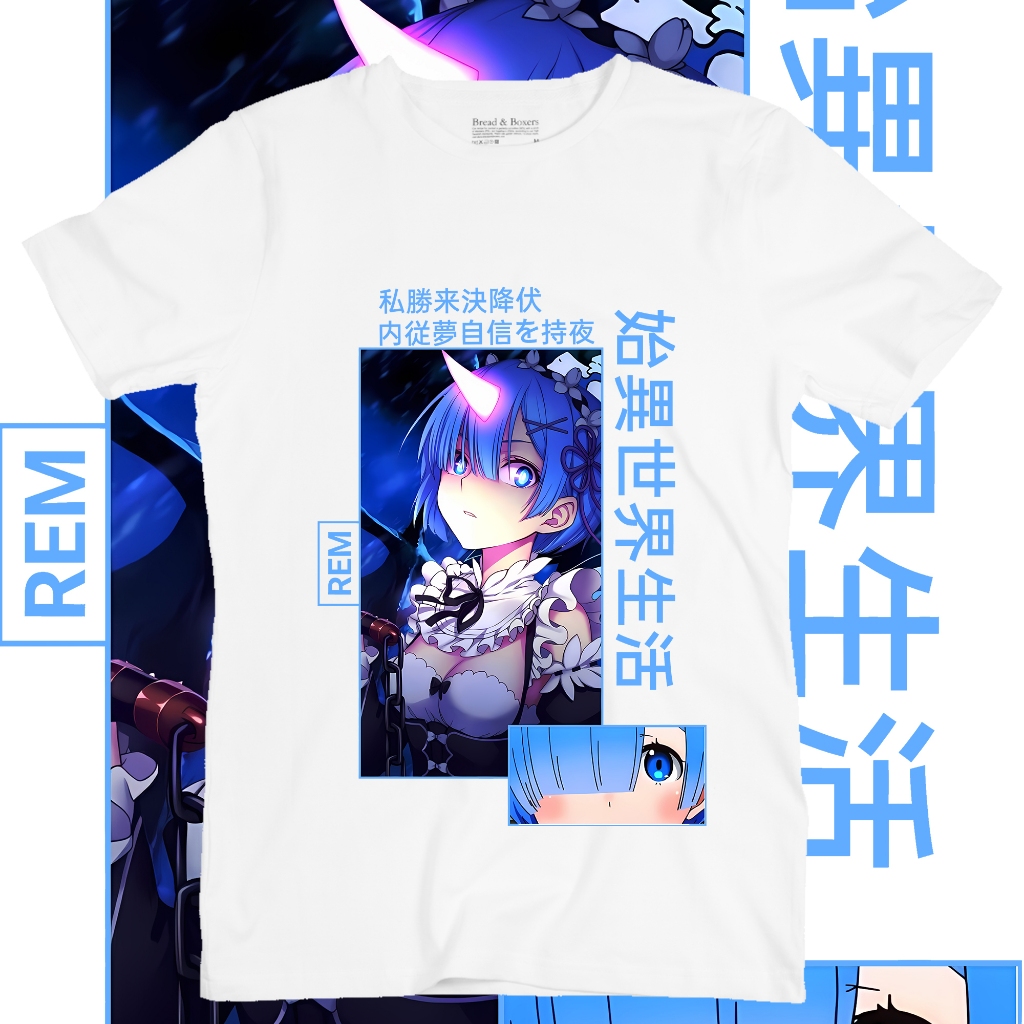 เสื้อยืด Distro 24s Anime Sub Zero Rem Subaru Chopitiew