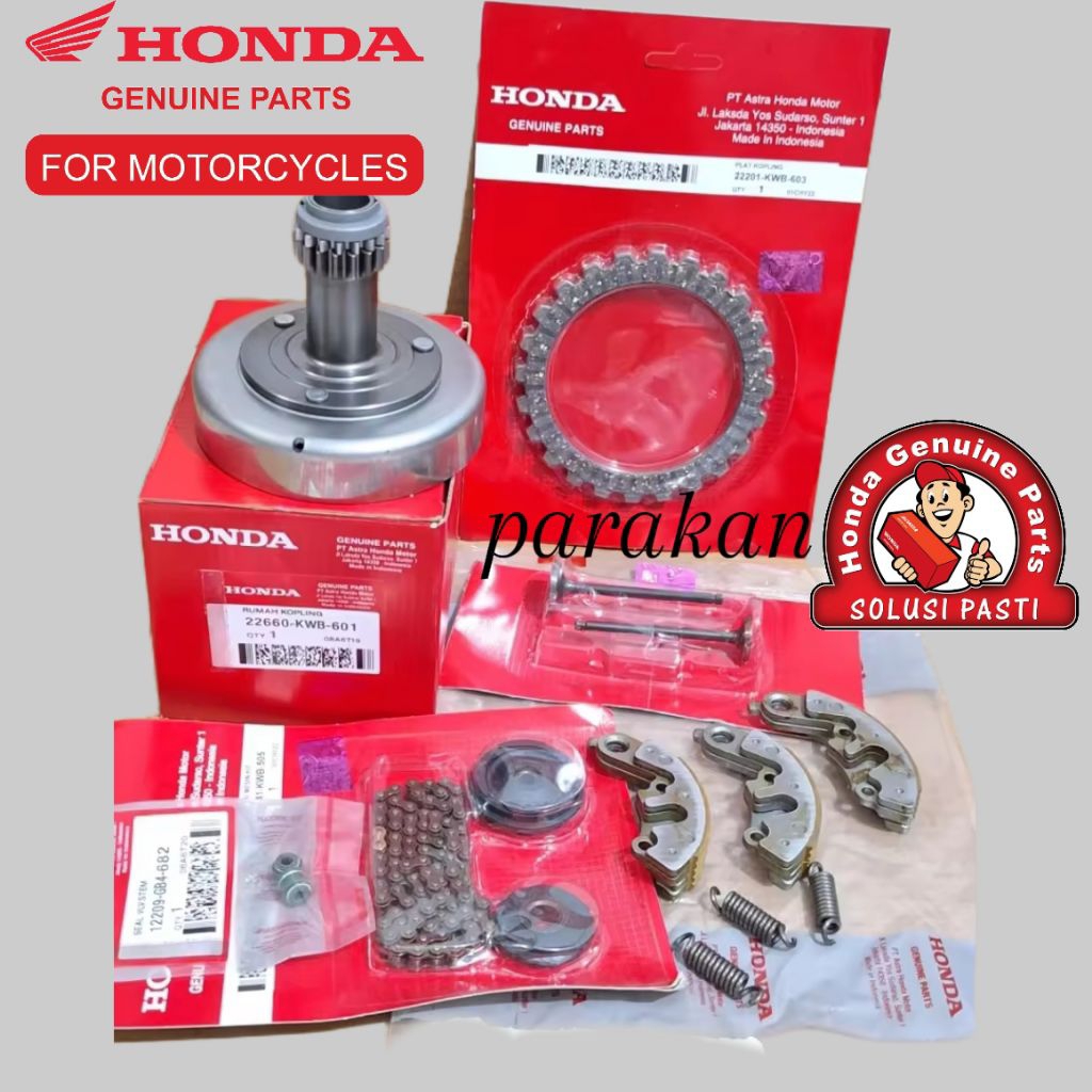 22660-KWB-601 แพคเกจ 6 รายการเท่านั้น CLUTCH BELL REVO ABSOLUTE BLADE 110cc OLD HONDA REVO ABS BLADE