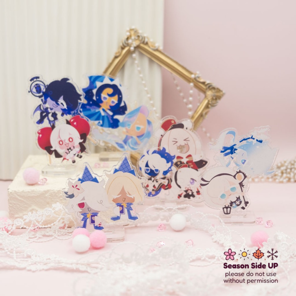 Cookie Run Kingdom Ovenbreak CRK Glitter Acrylic Standee | แฟนอาร์ต | แฟนเมอร์ช | อะนิเมะ | MANGA MA