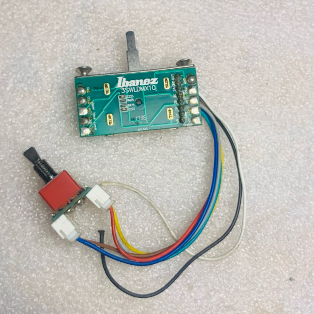 Ibanez 3swldmx10 5way HH สวิตช์การกําหนดค่า Ibanez AZ&prestige series