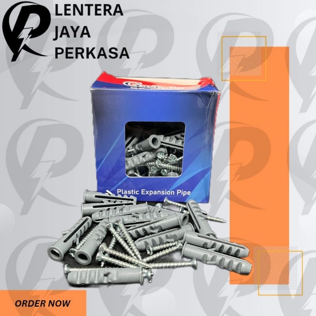 Fisher S8 SET Gaxindo GX-F1605 สกรูท่อขยายพลาสติก