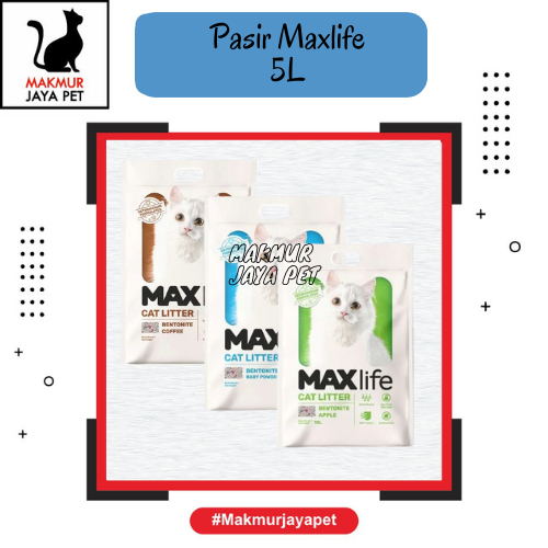 ทรายแมว / Maxlife Litter 5L