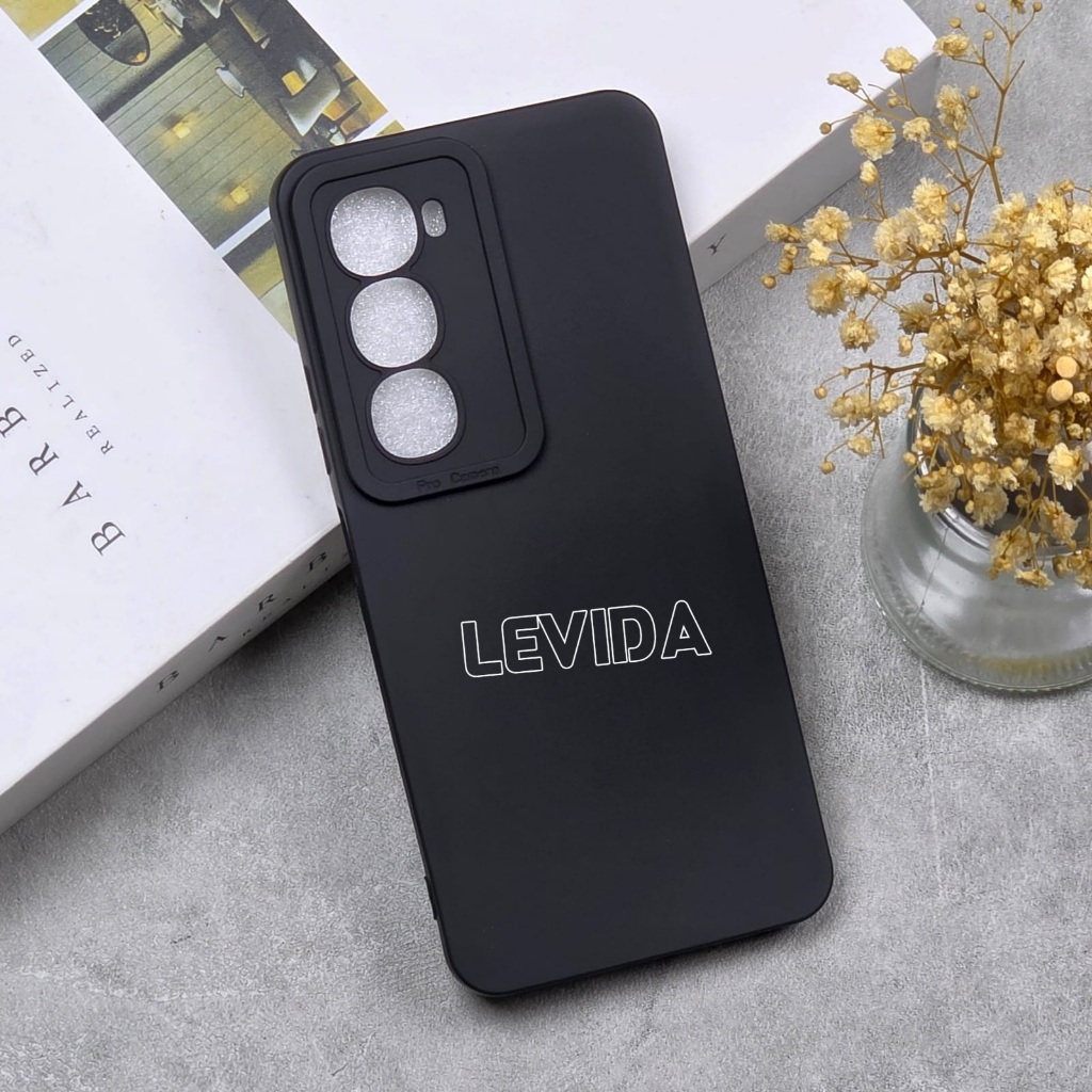 Itel City 100 Case Pro Camera สีดํา Macaron Color Case Itel City 100