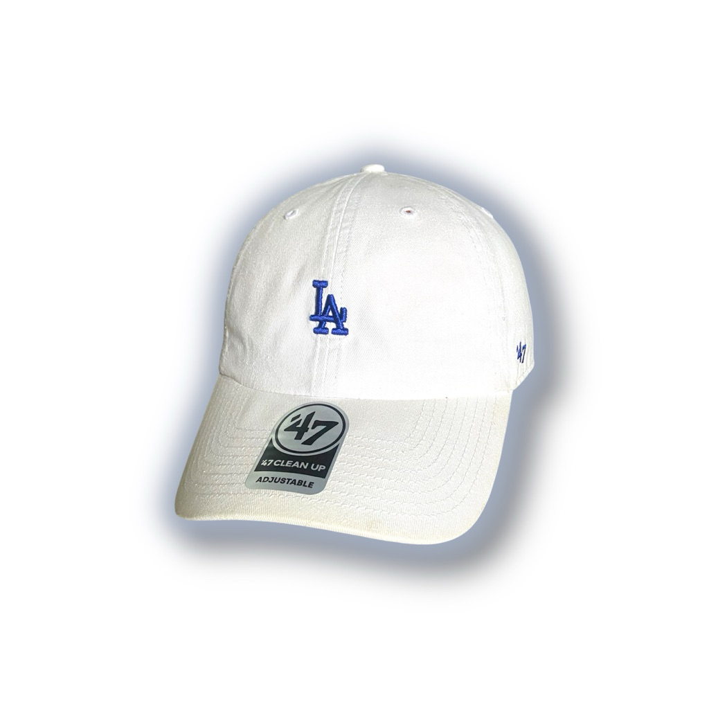 47 LA White Logo White Hat