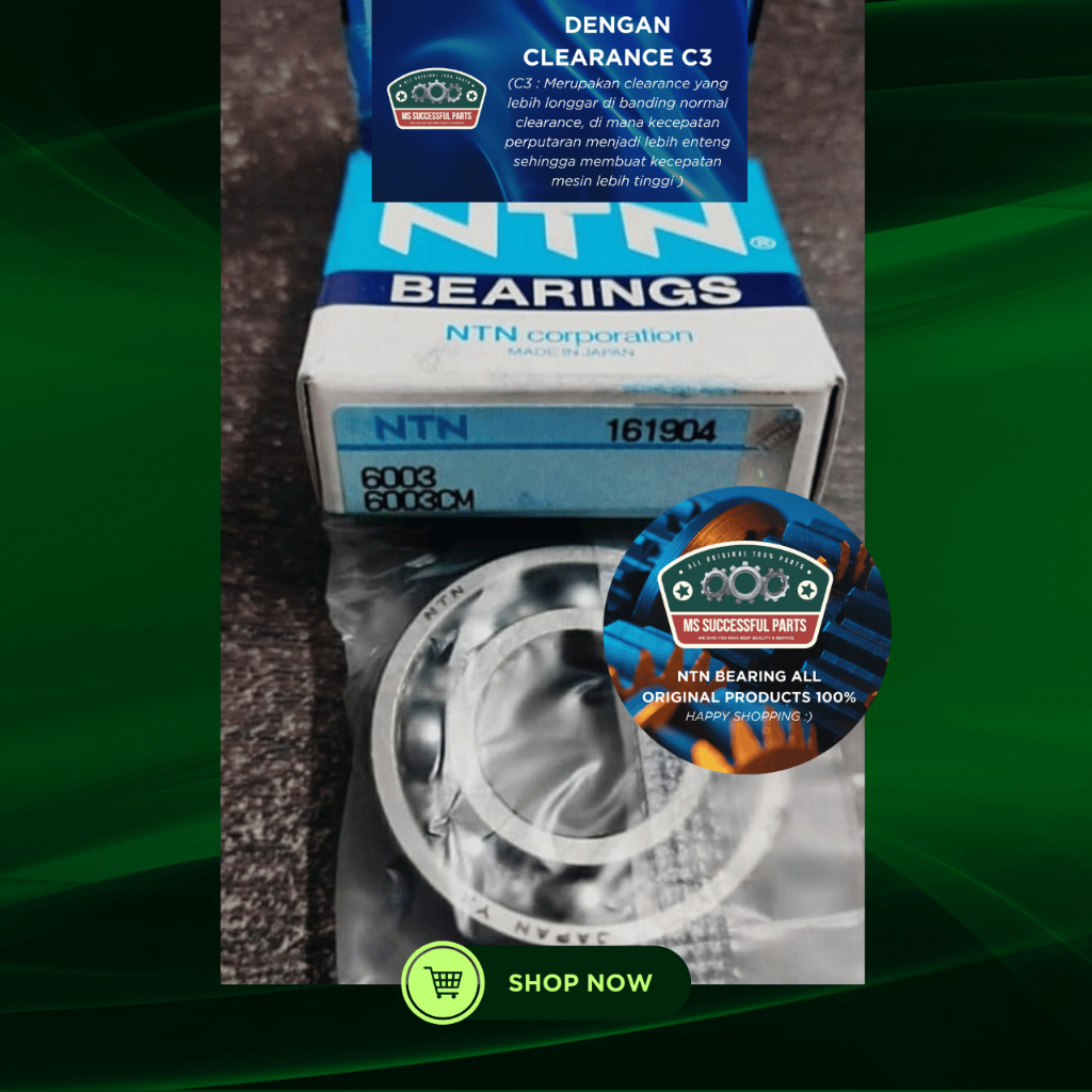 BEARING 6003 C3 NTN ORIGINAL 6003C3