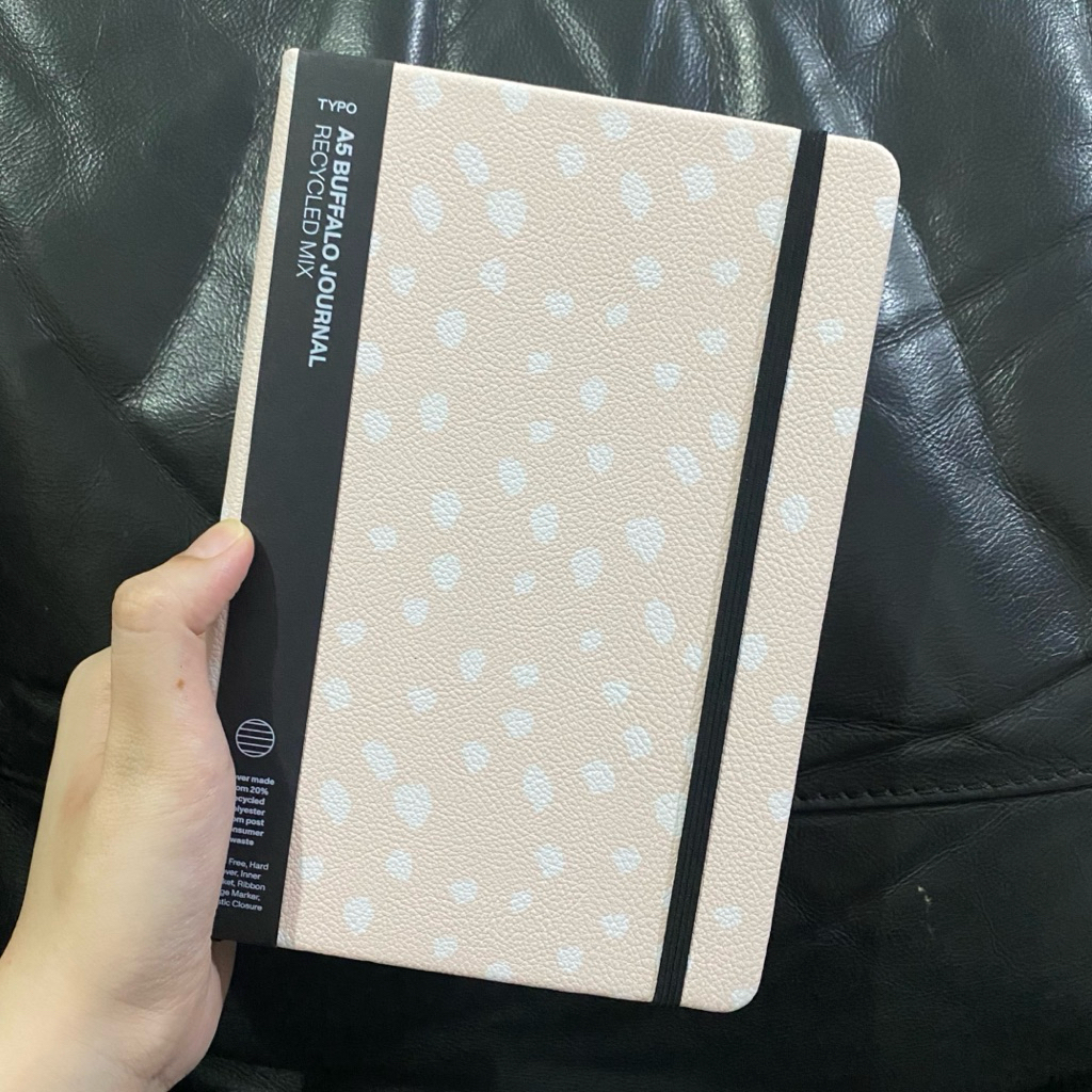 Typo A5 Premium Bufalo Journal / Typo Notebook Notepad A5 / Journal Book Typo Notebook