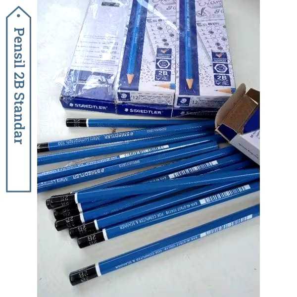 STEADLER 2B ORIGINAL COMPUTER EXAM PENCIL (1 แพ็ค = 12 ชิ้น)