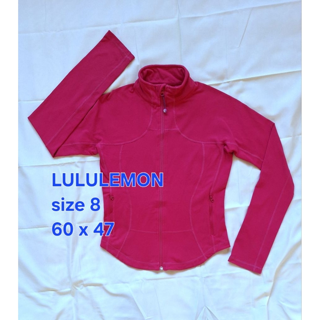 LULULEMON Define Jacket Sonic Pink 8 Sport เสื้อแจ็คเก็ตกีฬาผู้หญิง
