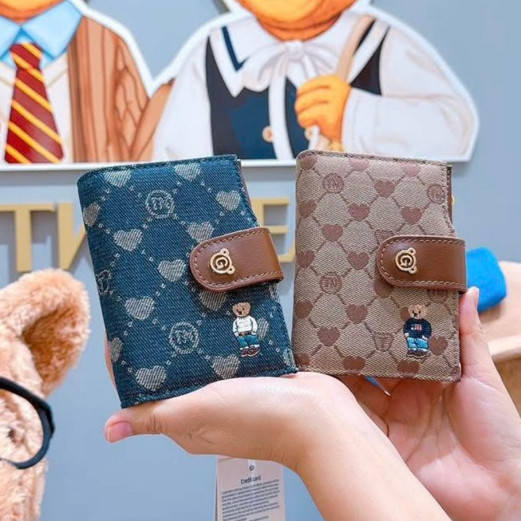 TTWN BEAR GUOO BEAR GO-2039 2040 2049 WALLET WITHBOX TTWNBEAR