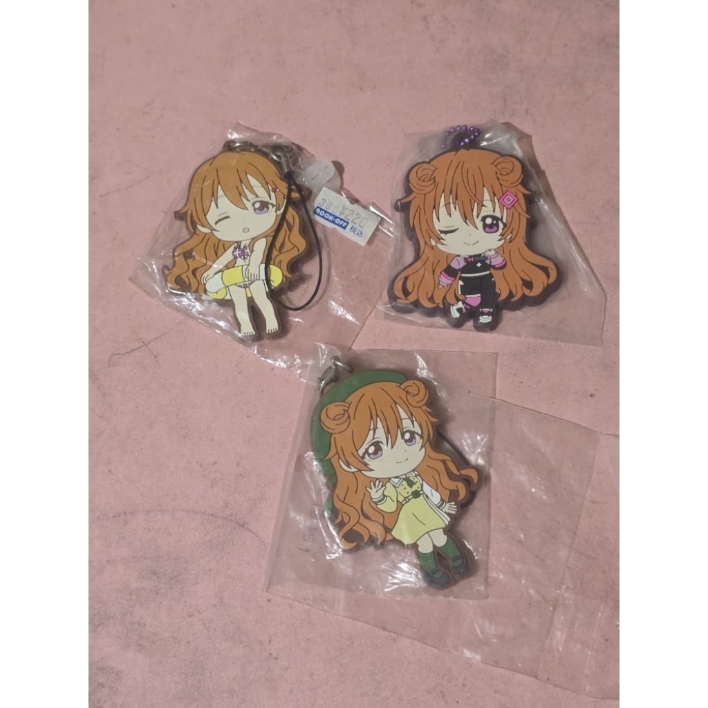 GANTUNGAN Konoe kanata QU4RTZ love live nijigsaki พวงกุญแจอะคริลิคพวงกุญแจสายรัดยางอะคริลิคสินค้าอย่