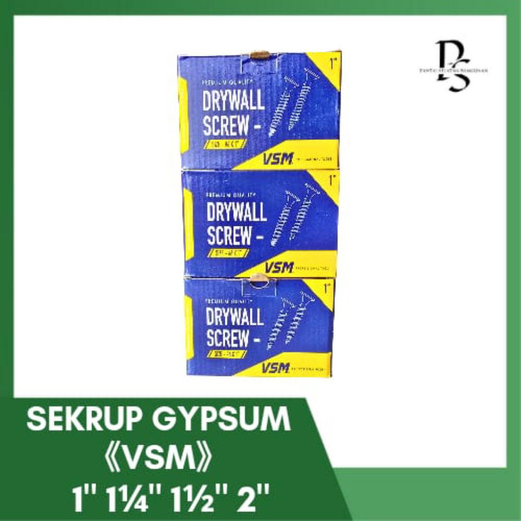DRYWALL SCREW VSM/HPP 1" 11⁄4" 11⁄2" 2"