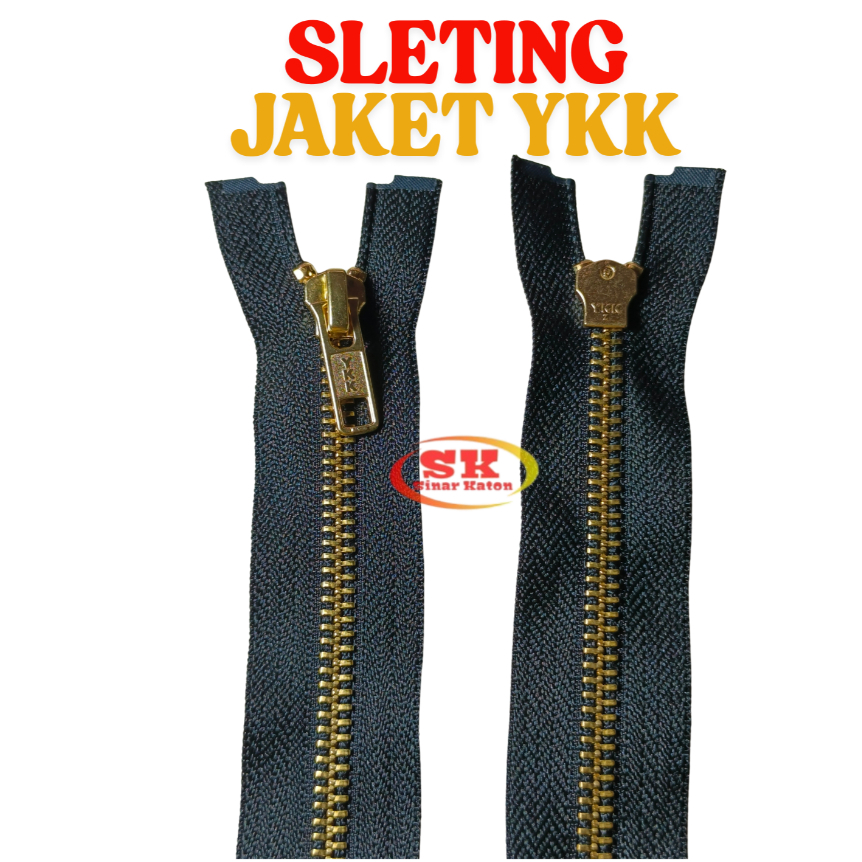YKK GOLD IRON JACKET ZIPPER