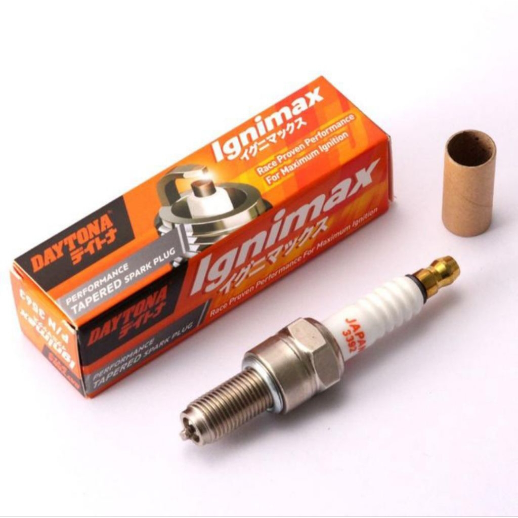 CR8E หัวเทียนสําหรับ Daytona MX King, Vixion, Aerox, Ninja 250, KLX 250, Satria Fu, CS1, R15, R25 33