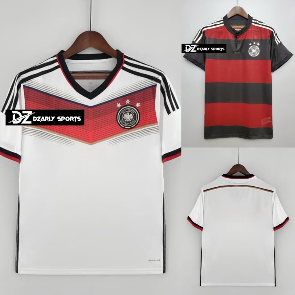 [RETRO] PREMlUM JERSEY GERRMANN HOME & AWAY WC 2014 เกรด AAA+