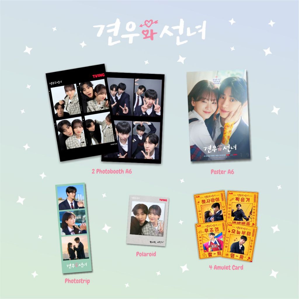 HEAD OVER HEELS / FANKIT SET KDRAMA / CHOO YOUNG WOO / CHO YIHYUN / CHA KANGYOON / FANKIT MERCH