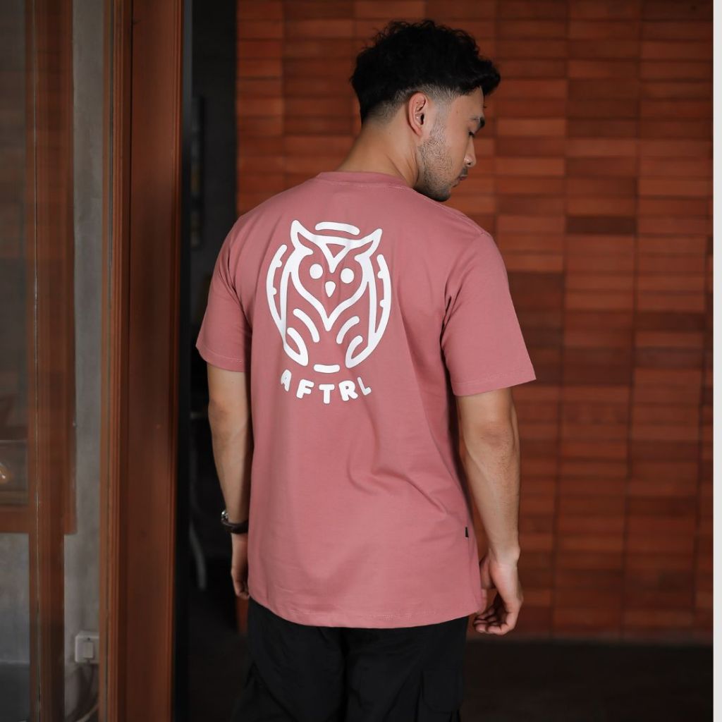 AFTERLIFE - เสื้อยืด Moonlite - สีชมพูฝุ่น