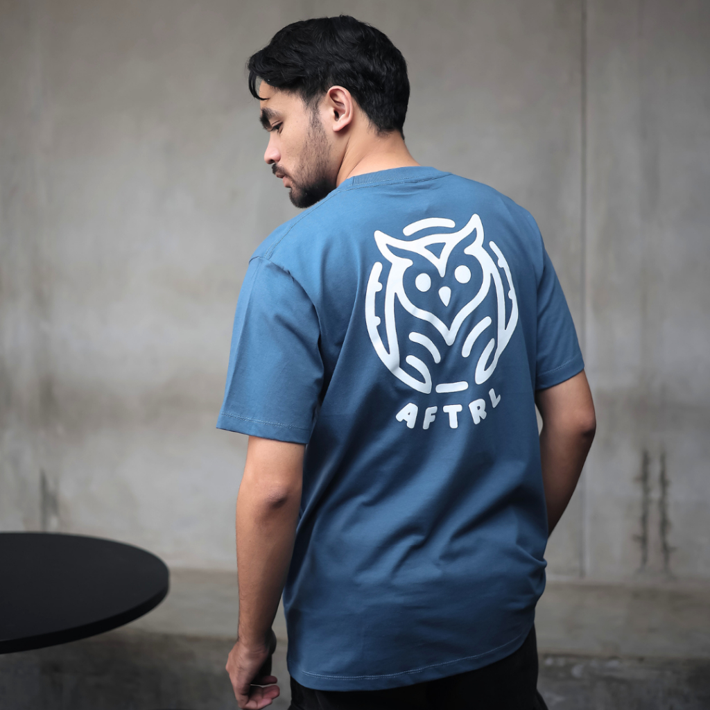 AFTERLIFE - เสื้อยืด Moonlite - มิเนอรัลบลู