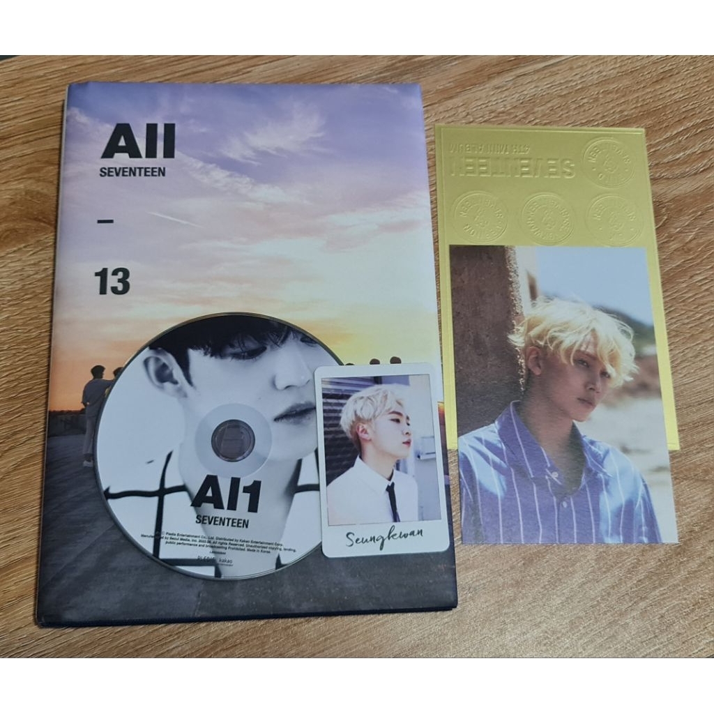 อัลบั้ม Seventeen อย่างเป็นทางการ ไม่ปิดผนึก Al1-13|READ DESCRIPTION!
