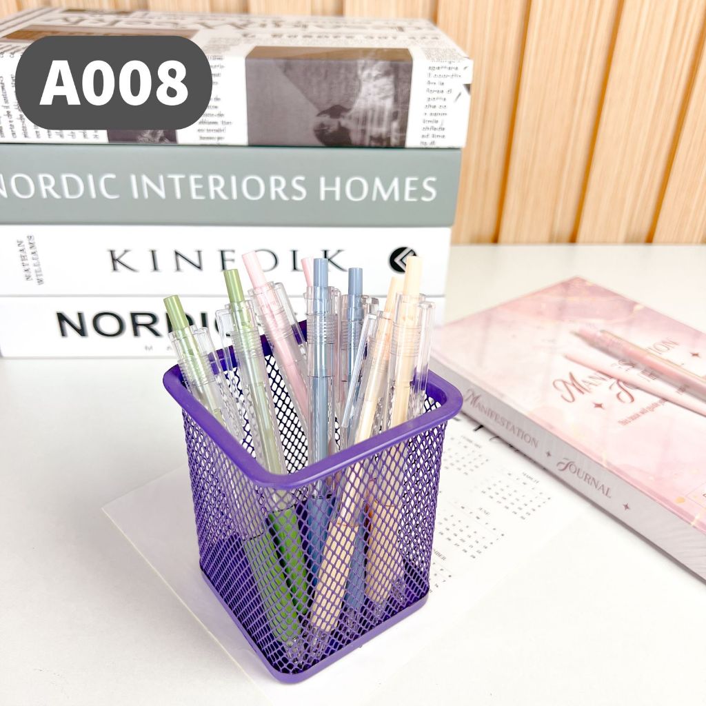 ก008 ปากกาหมึกสีดําโปร่งใสสามารถเติมสําหรับการเรียนรู้/สํานักงาน