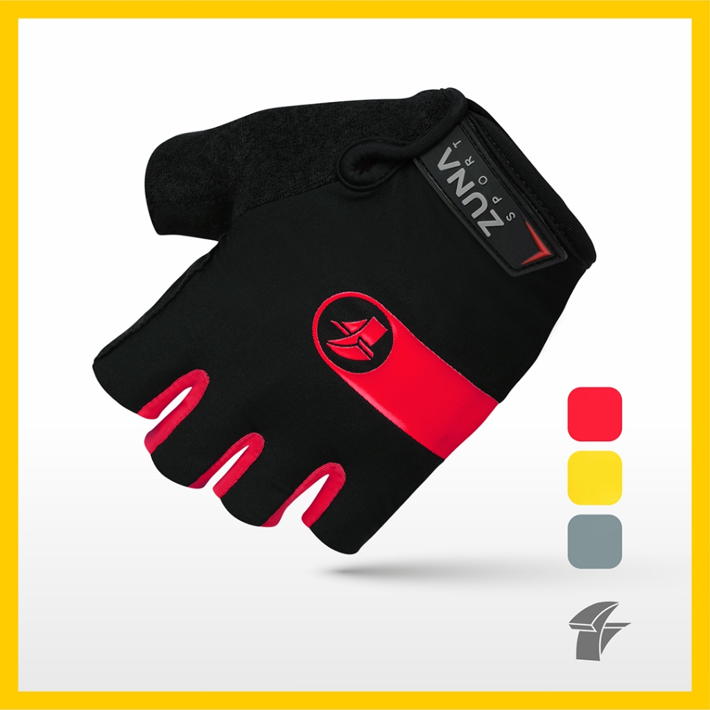 Zuna Gloves Fitness Men Focus / ถุงมือฟิตเนสผู้ชาย / ถุงมือยิมผู้ชาย