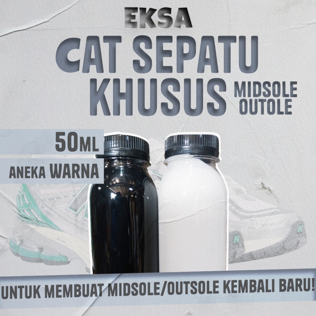 สีรองเท้า EKSA Midsole & Outsole 50ml