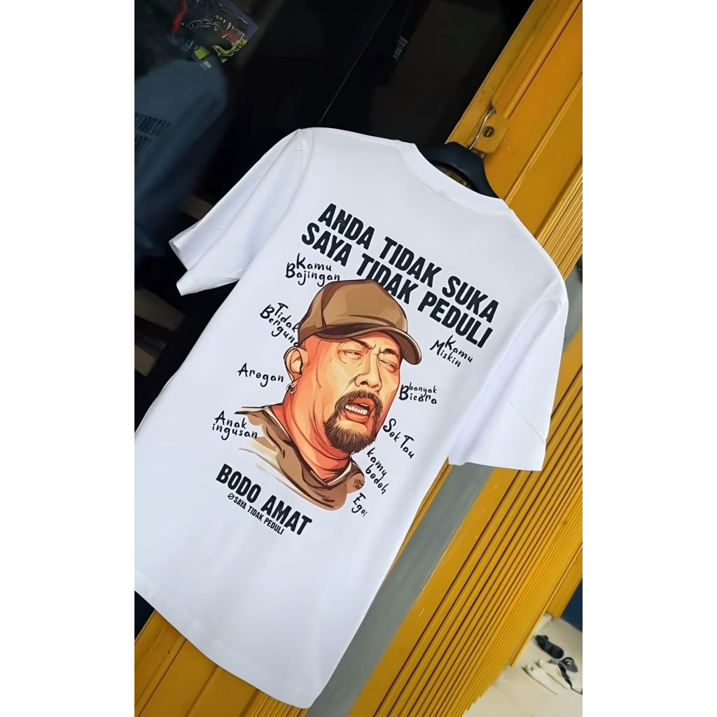 SAYA I Dont Care I Dont Care T-Shirt / I Dont Care / เสื้อยืดผู้ชายและผู้หญิง