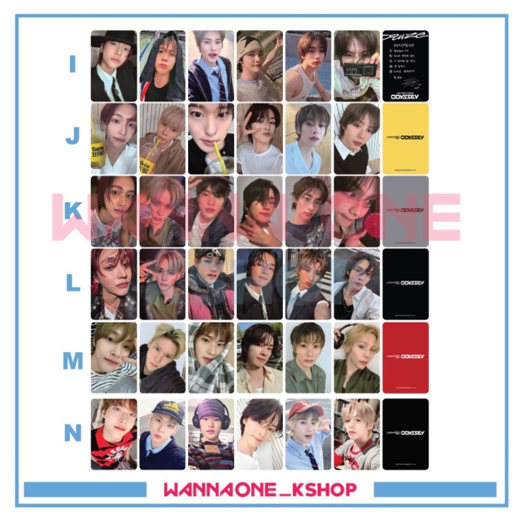 โฟโต้การ์ดอัลบั้ม RIZE ODYSSEY